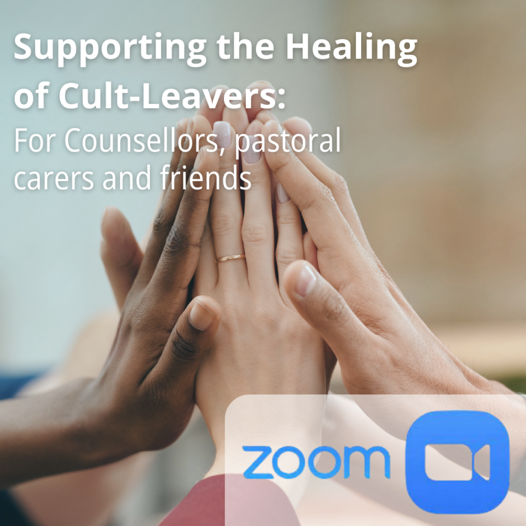 Supporting the healing of CultLeavers (Zoom recordingStudent Price